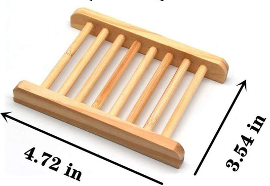 Wooden soap dish (light)